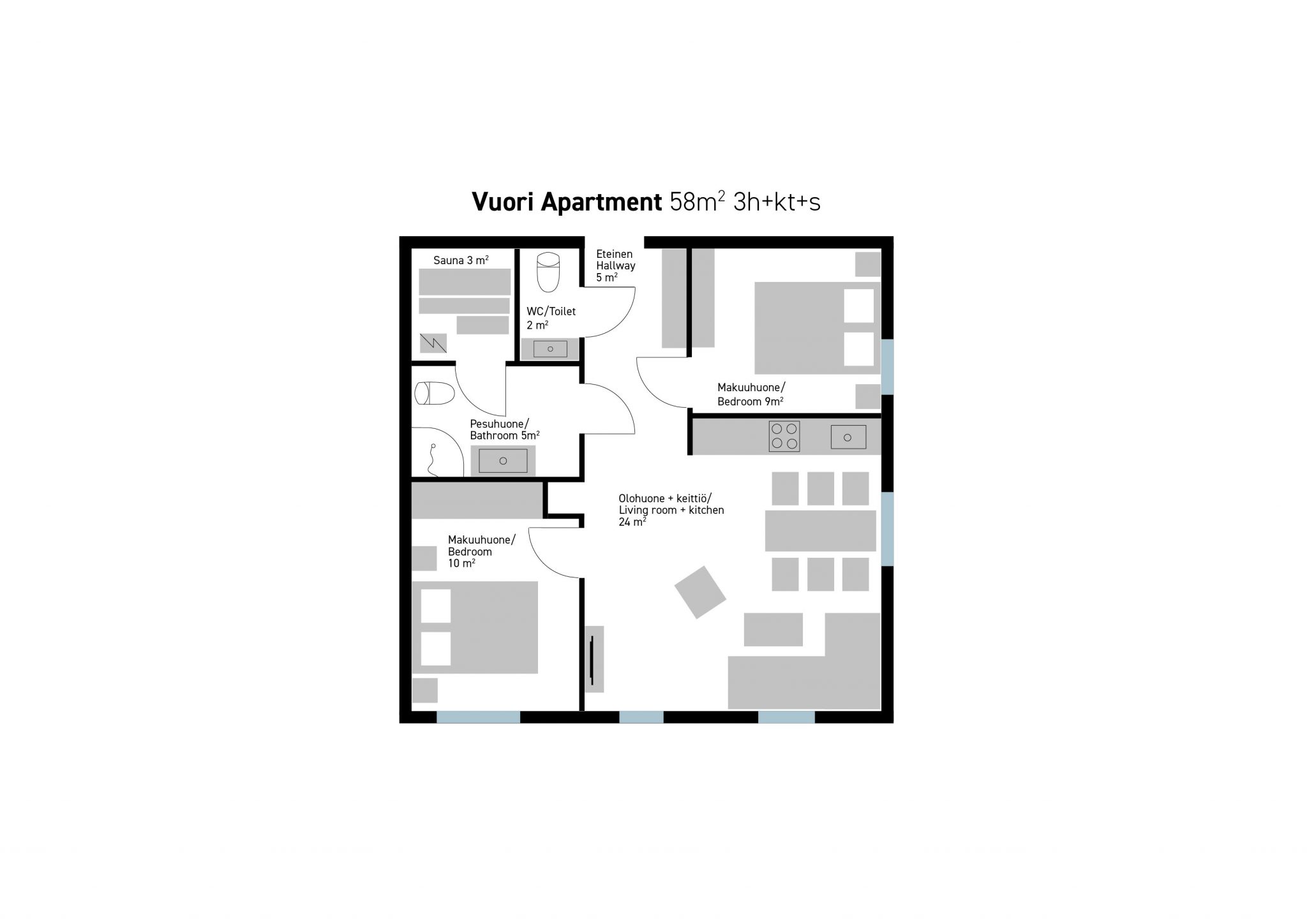 Vuori Apartment - TahkoSpa Hotel